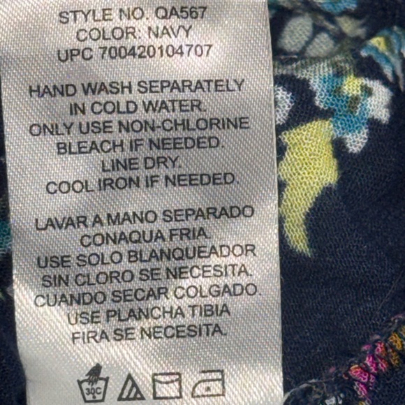 Bila Blue Multicolored Floral Maxi Dress, great for summer - Picture 6 of 6